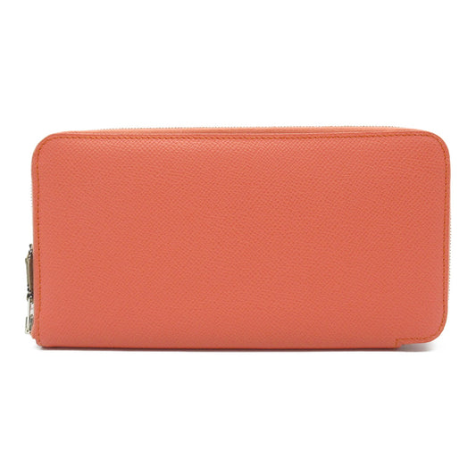 Hermes Azap Long Silk'in Flamingo Leather Wallet