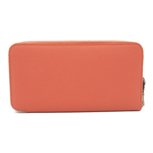 Hermes Azap Long Silk'in Flamingo Leather Wallet