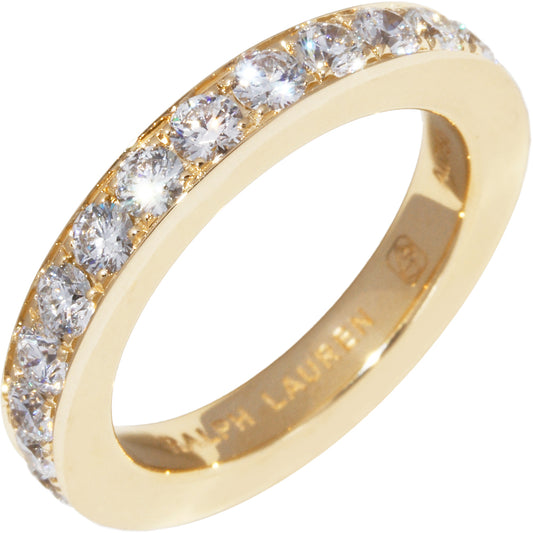 Ralph Lauren K18YG Diamond Eternity Ring