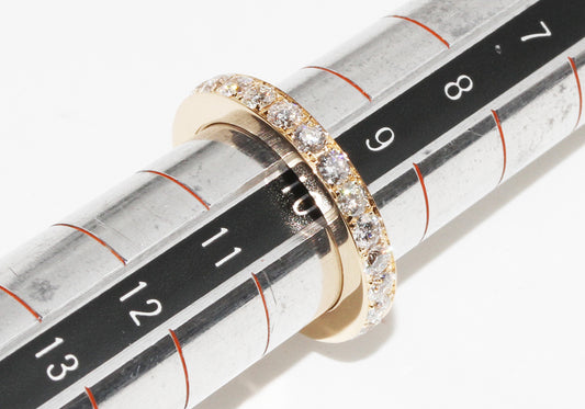 Ralph Lauren K18YG Diamond Eternity Ring