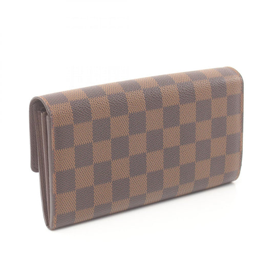 Louis Vuitton Damier Ebene Long Wallet N61734