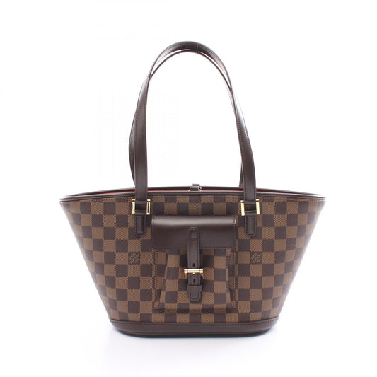 Louis Vuitton Manosque PM Damier Ebene Tote Bag