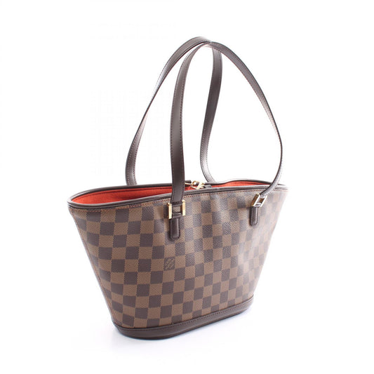 Louis Vuitton Manosque PM Damier Ebene Tote Bag