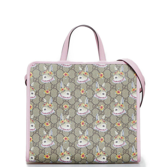 Gucci GG Supreme Yuko Higuchi Rabbit Handbag