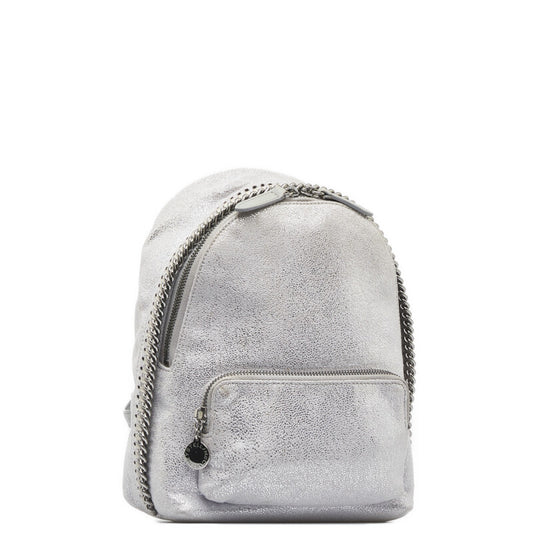 Stella McCartney Falabella 2WAY Backpack Silver