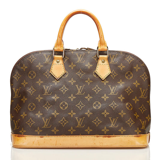 Louis Vuitton Monogram Alma Handbag Brown