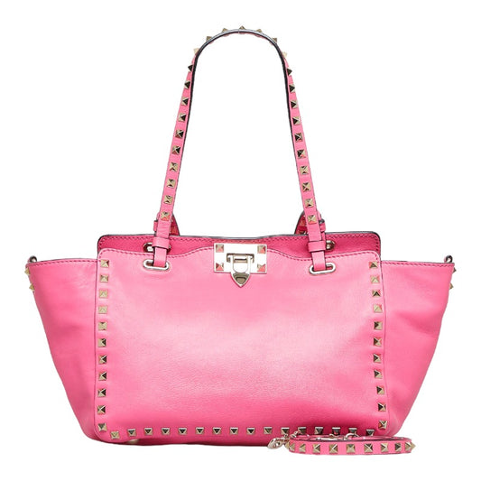 Valentino Rockstuds Leather Handbag 2WAY