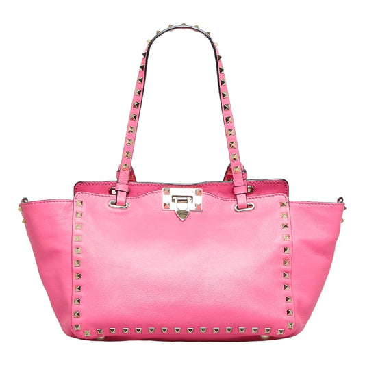 Valentino Rockstuds Leather Handbag 2WAY