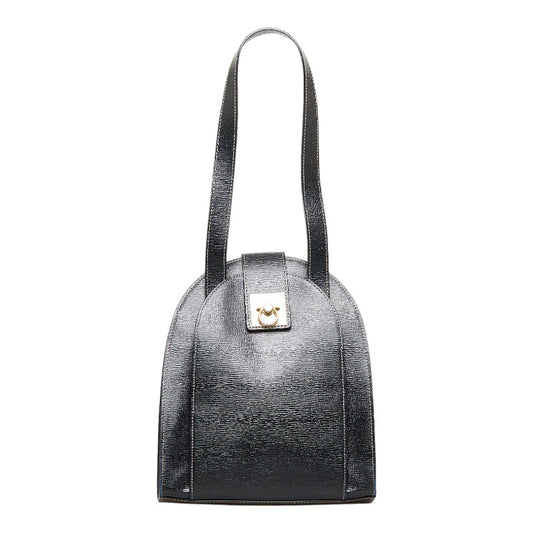 Celine Leather Tote Bag Black