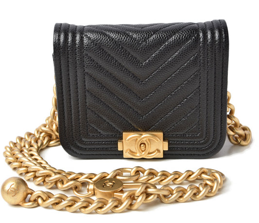 Chanel Belt Bag Coin Case Chain Pouch