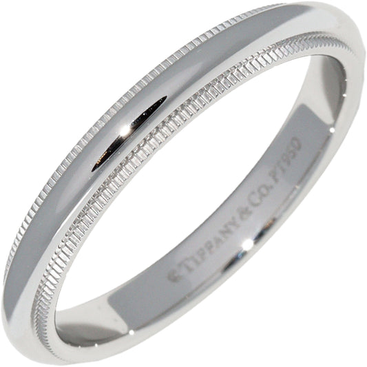 Tiffany & Co Pt950 Milgrain Band Ring