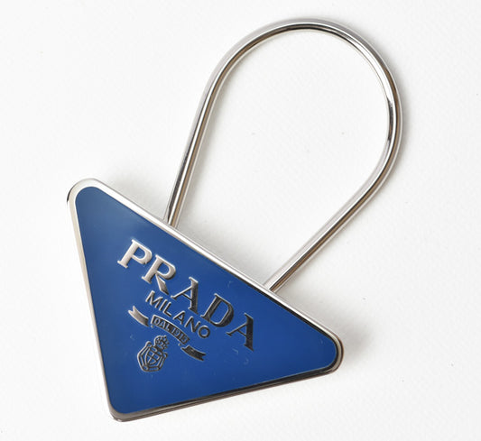 Prada Metal Keyring Charm 1PS395