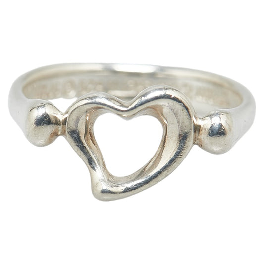 Tiffany & Co Open Heart Silver Ring