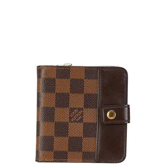 Louis Vuitton Damier Compact Zip Wallet N61668