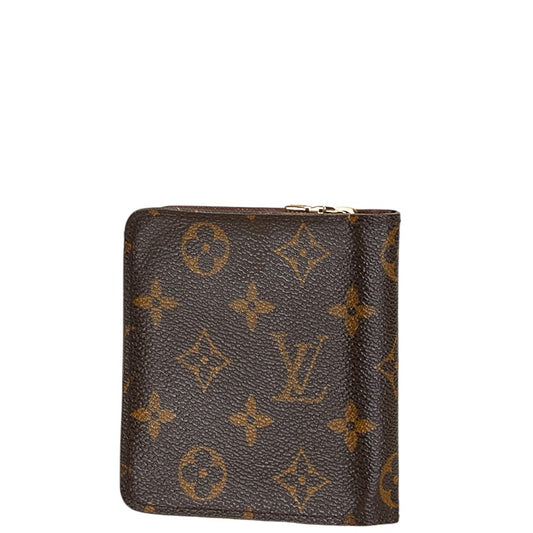 Louis Vuitton Monogram Compact Zip Wallet M61667