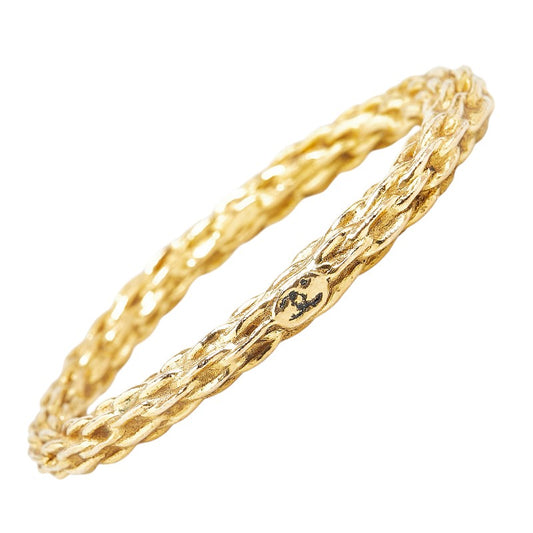 Chanel Vintage Chain Bangle Gold Plated