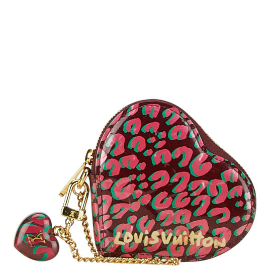 Louis Vuitton Vernis Leopard Coin Case M91474