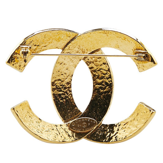 Chanel Coco Mark Gold Brooch