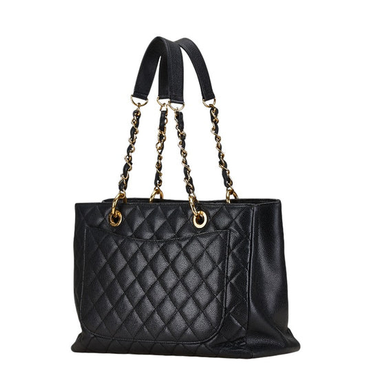 Chanel Caviar Matelasse Coco Mark Tote Bag