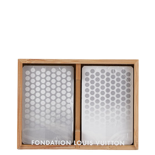 Louis Vuitton Playing Cards 2 Sets with Wooden Case