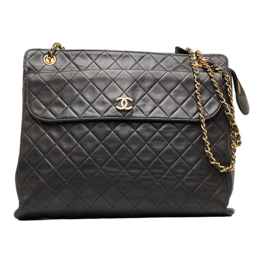 Chanel Matelasse Coco Mark Chain Shoulder Tote Bag