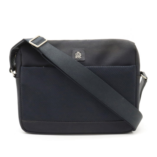 Dunhill Traveller Nylon Canvas Leather Shoulder Bag