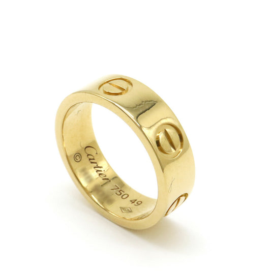 Cartier Love Ring K18YG Yellow Gold