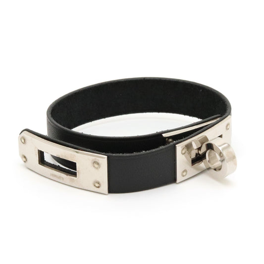 Hermes Kelly Leather Metal Bracelet