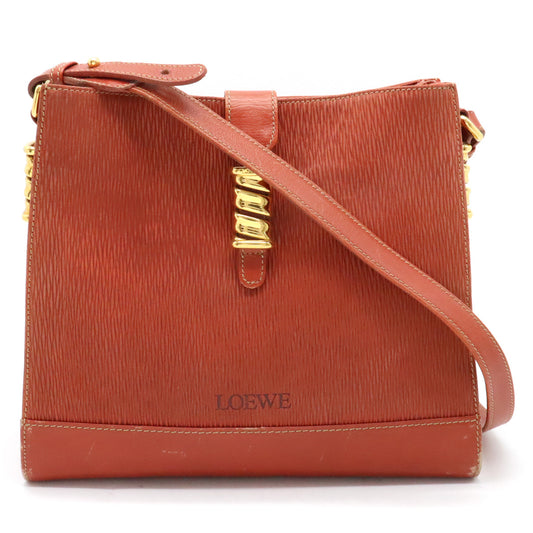 Loewe Nubuck Leather Velazquez Shoulder Bag