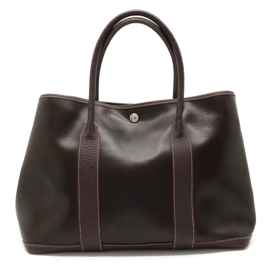 Hermes Garden Party PM Tote Bag Brown