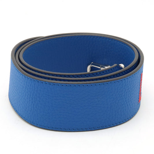 Louis Vuitton Monogram Shoulder Strap Blue Red