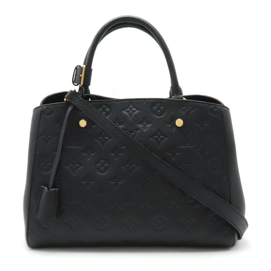 Louis Vuitton Monogram Empreinte Montaigne MM Handbag M41048