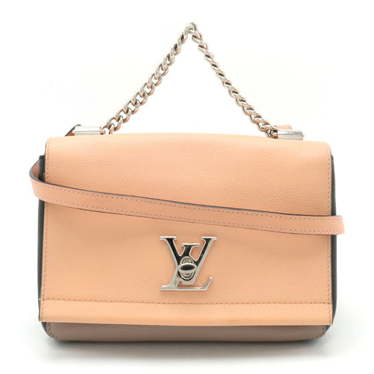 Louis Vuitton Lockme II BB Tricolor Shoulder Bag