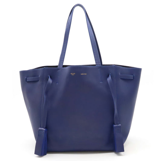 Celine Leather Cabas Phantom Small Tote Bag