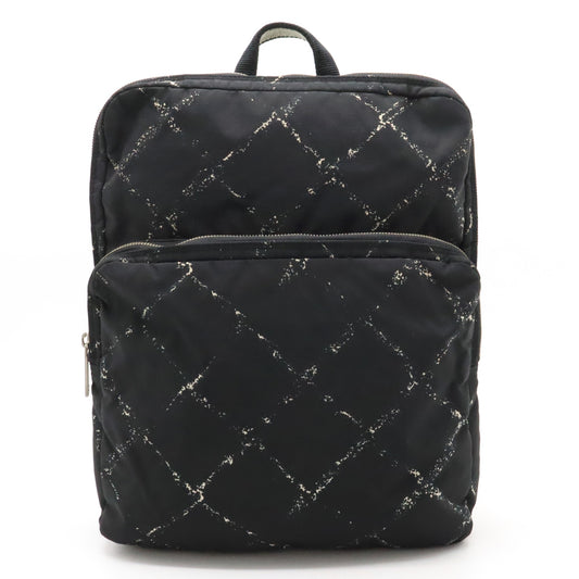 Chanel Nylon Backpack Black