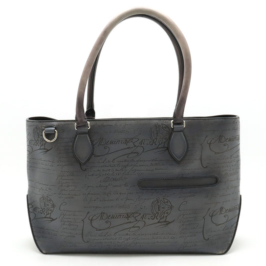 Berluti Caligraphy Tote Bag Venetian Leather