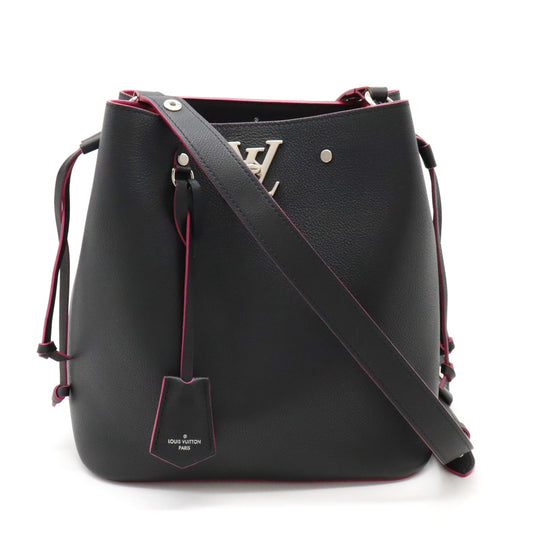 Louis Vuitton Lockme Bucket Shoulder Bag M54677