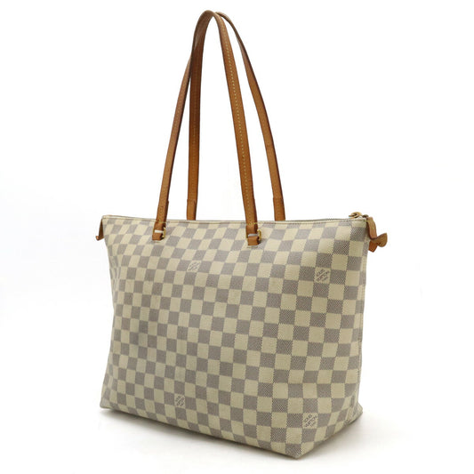 Louis Vuitton Damier Azur Iena MM Tote Bag