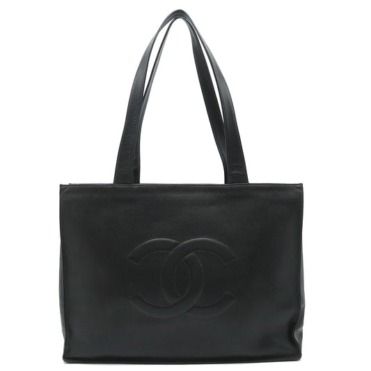 Chanel Caviar Leather Coco Mark Tote Bag