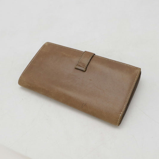 Hermes Bearn Souffle Leather Wallet