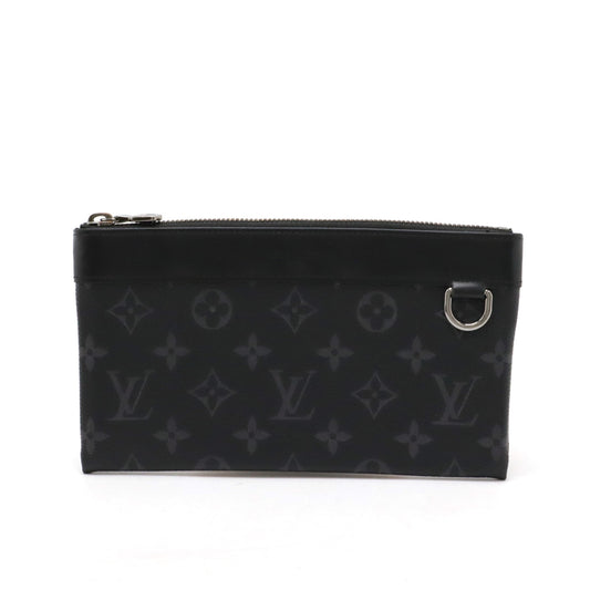 Louis Vuitton Monogram Eclipse Pochette Discovery PM Black Gray