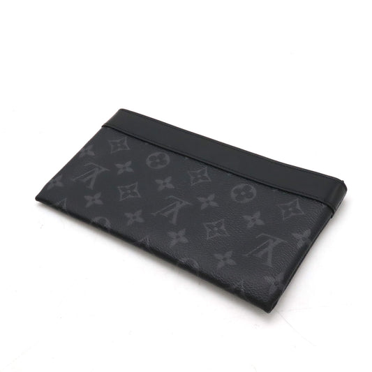 Louis Vuitton Monogram Eclipse Pochette Discovery PM Black Gray