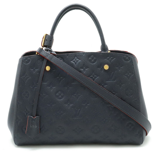 Louis Vuitton Monogram Empreinte Montaigne MM Handbag