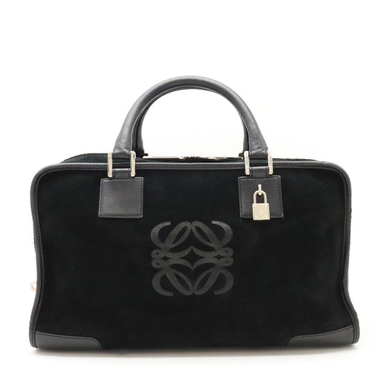 Loewe Suede Leather Amazona 36 Handbag