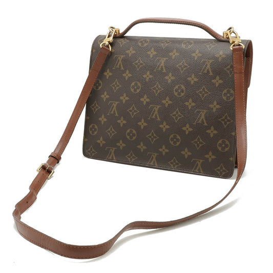 Louis Vuitton Monogram Monceau 28 Handbag M51185