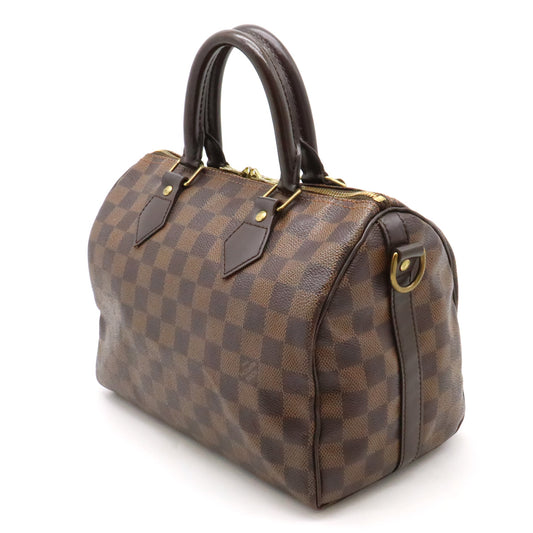 Louis Vuitton Damier Speedy Bandouliere 25 Handbag