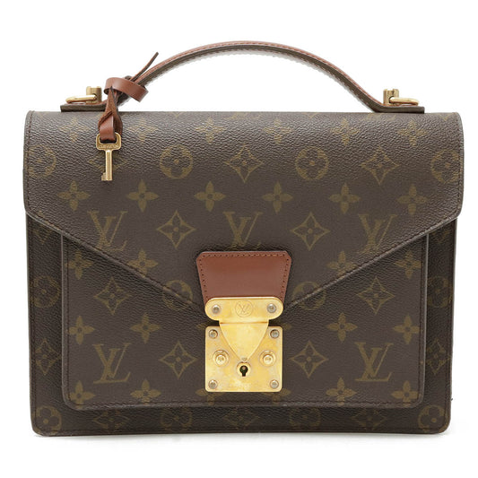 Louis Vuitton Monogram Monceau 26 Handbag M51187