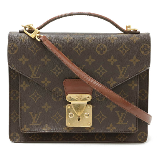 Louis Vuitton Monogram Monceau 26 Handbag M51187