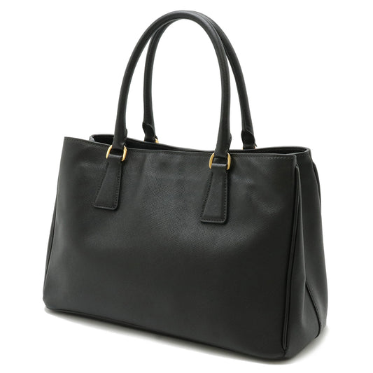 Prada Saffiano Lux Leather Handbag Black