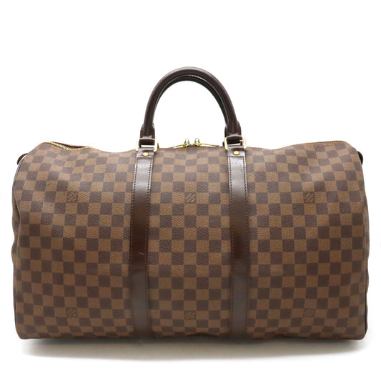 Louis Vuitton Damier Keepall 50 Boston Bag N41427